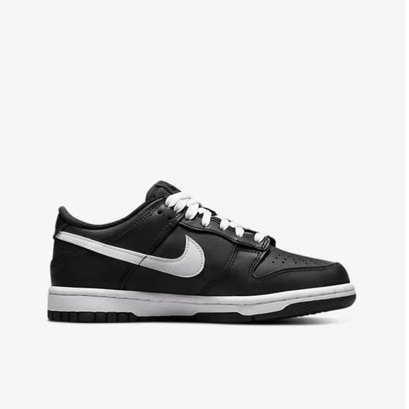 Nike | Shoes | Nwt Nike Dunk Low Black Panda Big Kids Shoe Size 35y And 4y | Poshmark